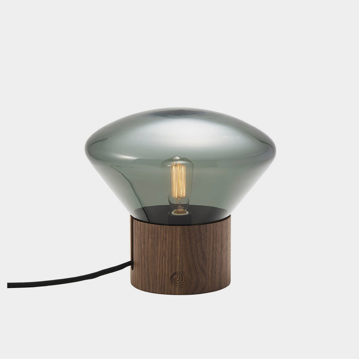 BROKIS Muffins Table Light Smoke Grey Walnut (M size)