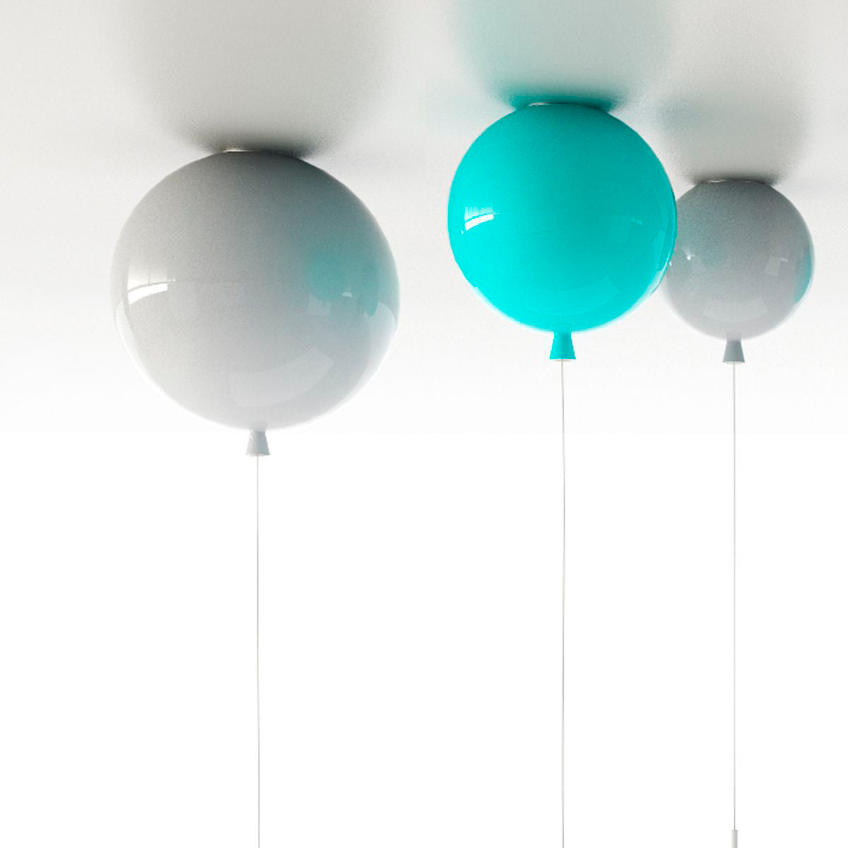 BROKIS Memory Ceiling light S Glossy Turquoise