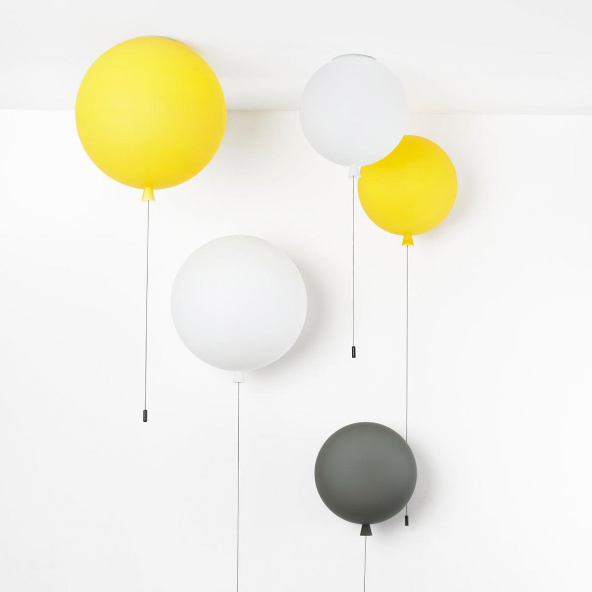 BROKIS Memory Ceiling light M Glossy Grey