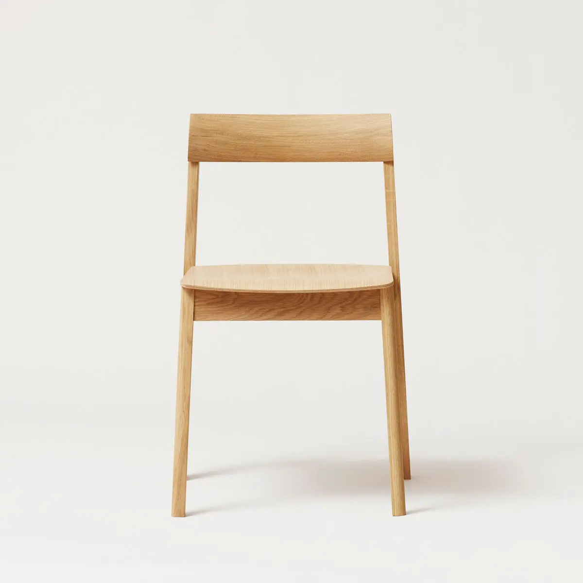 Blueprint chair white oak FORM AND REFINE