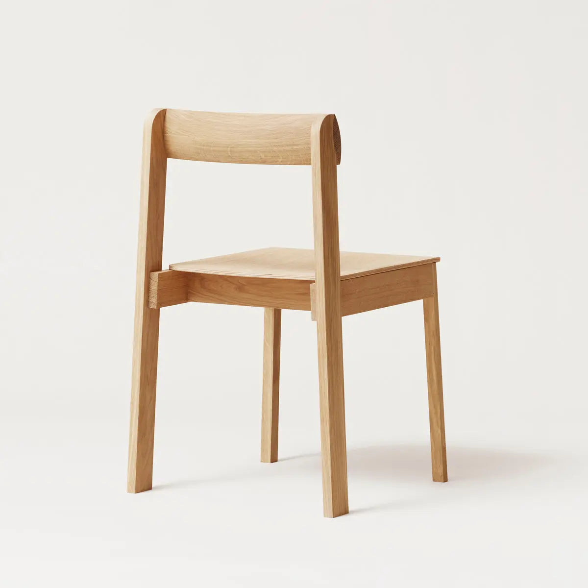 Blueprint chair white oak FORM AND REFINE