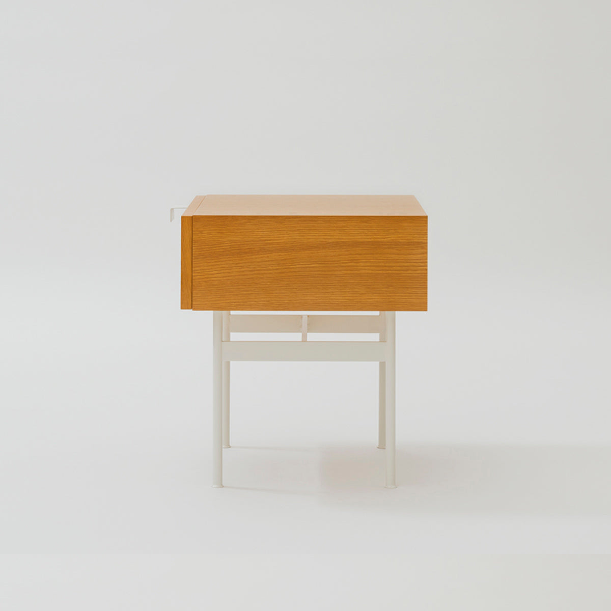 Pierre Paulin F181 Drawer Table Oak White ベッドサイド