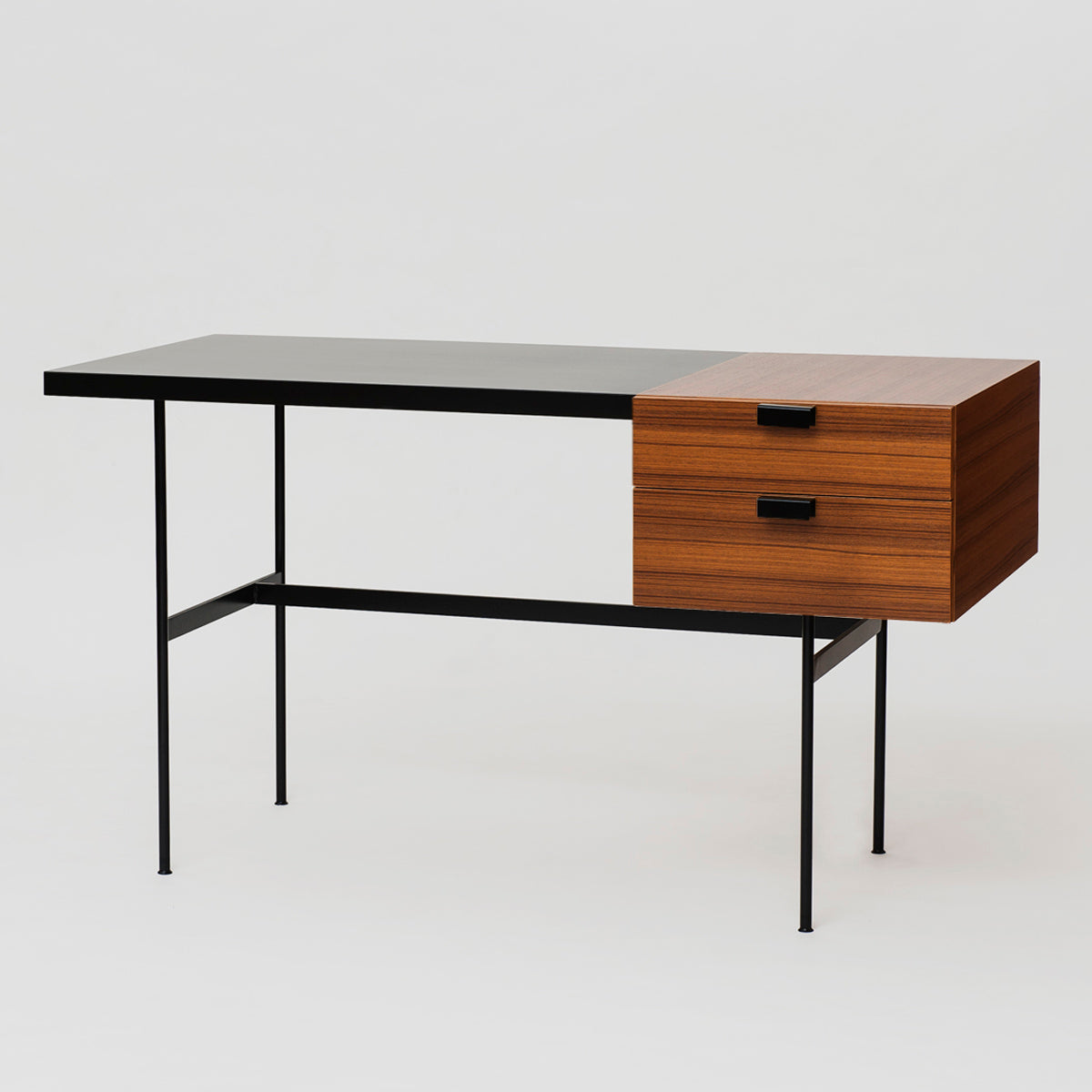 Pierre Paulin F031 Desk Teak Black ピエール・ポラン CM141 フランス