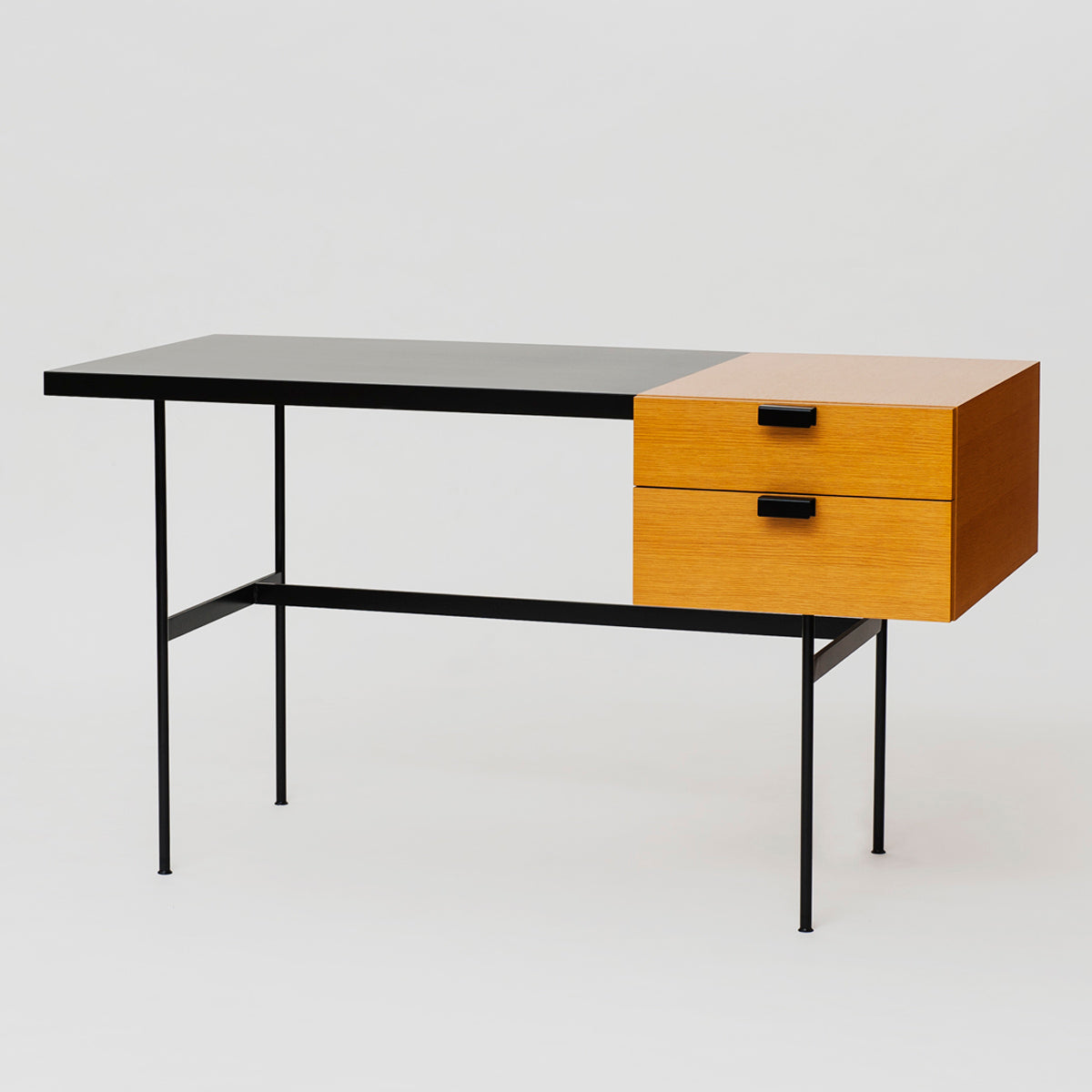 Pierre Paulin F031 Desk Oak Black ピエール・ポラン CM141 フランス