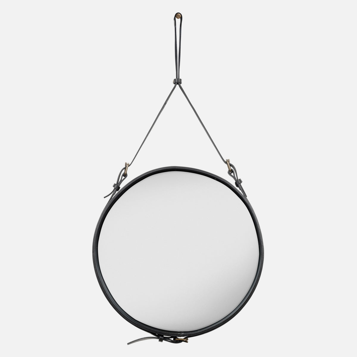 Adnet Wall Mirror circular φ58cm Black