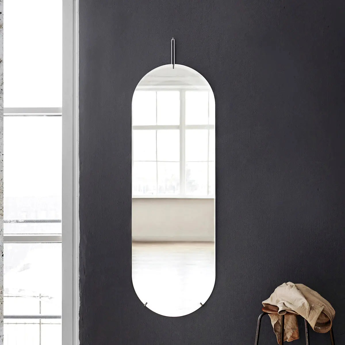 MOEBE ムーベ TALL WALL MIRROR 黒 壁掛け鏡 MOEBE Tall Wall Mirror Black ムーベ トールウォールミラー ブラック