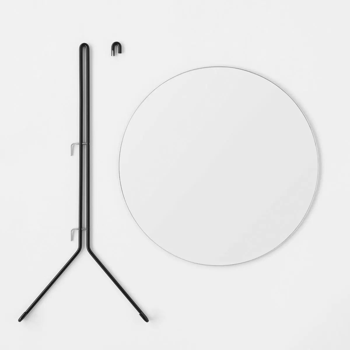 MOEBE（ムーベ） / WALL MIRROR 30cm(Black)
