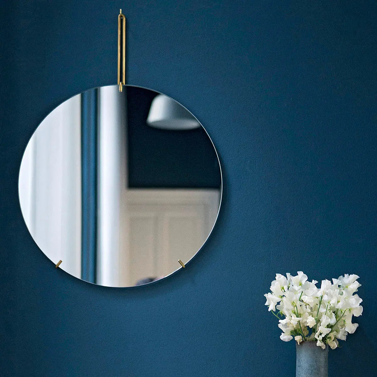 MOEBE Wall Mirror 50cm Brass