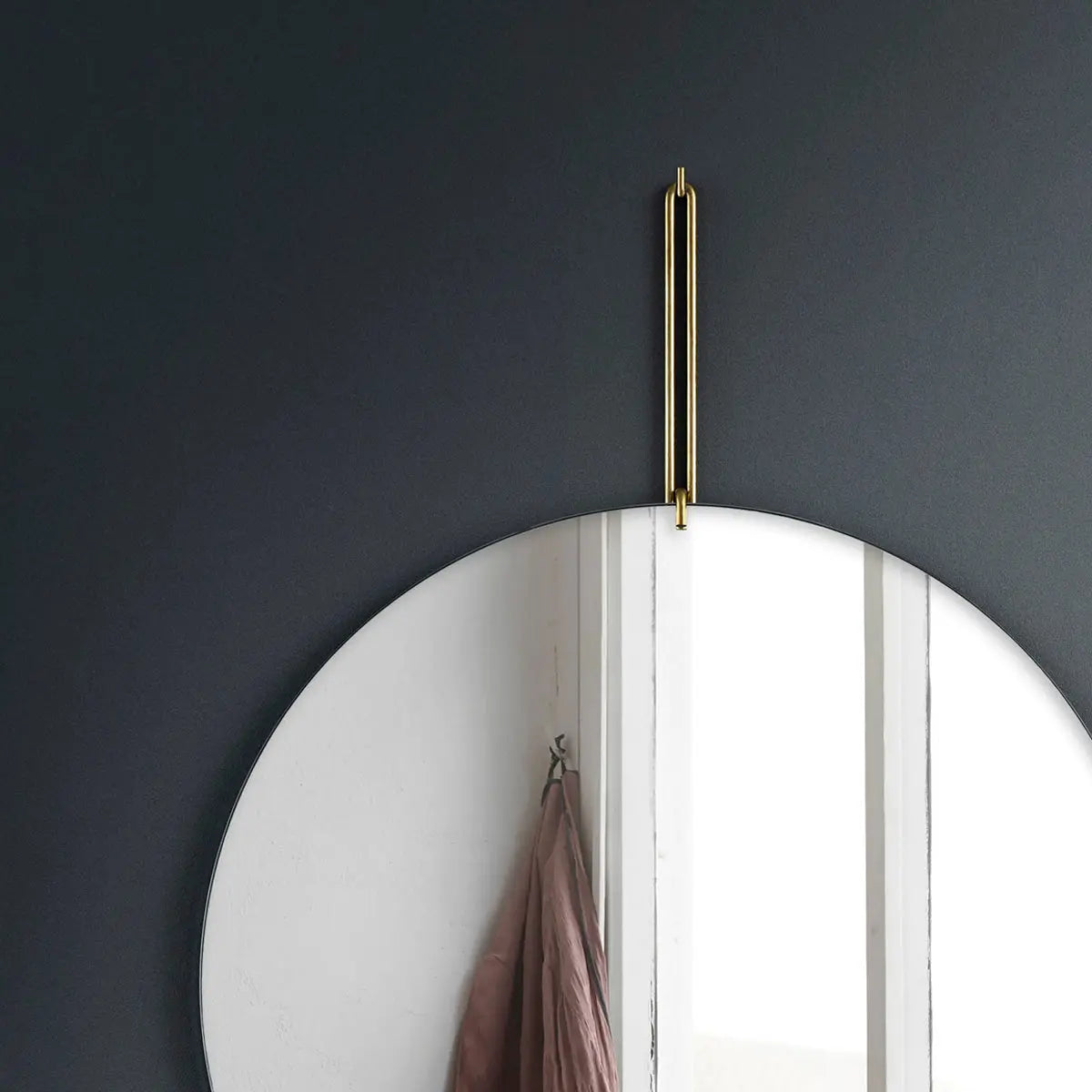 MOEBE Wall Mirror 70cm Brass