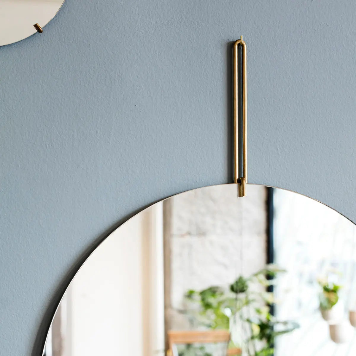 MOEBE Wall Mirror 70cm Brass