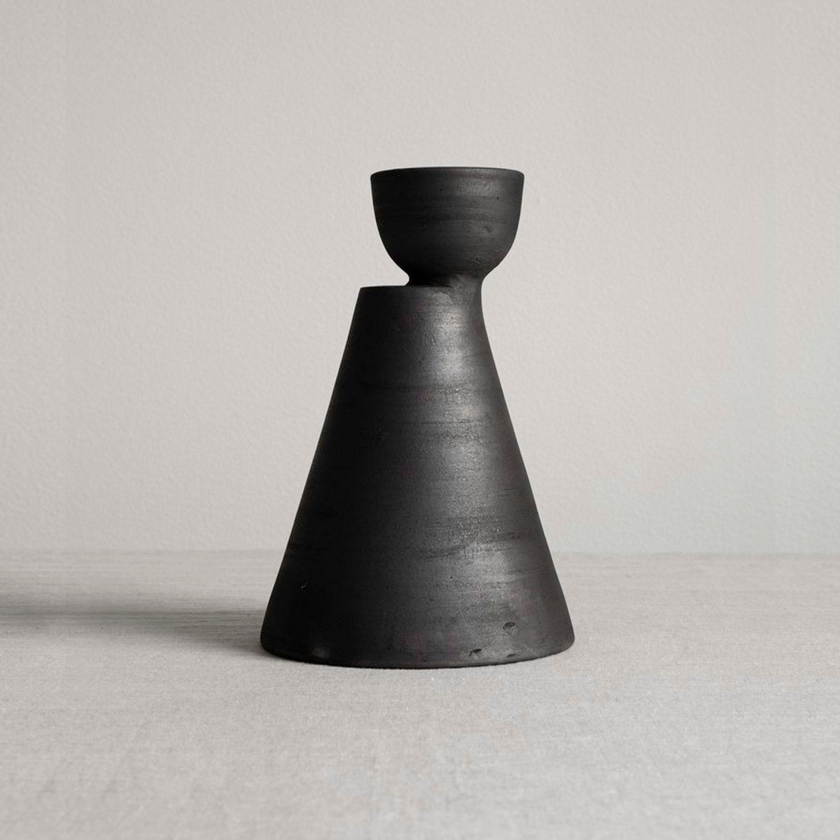 Origin Made Charred Vases Cone　オブジェ  ポルトガル  花瓶