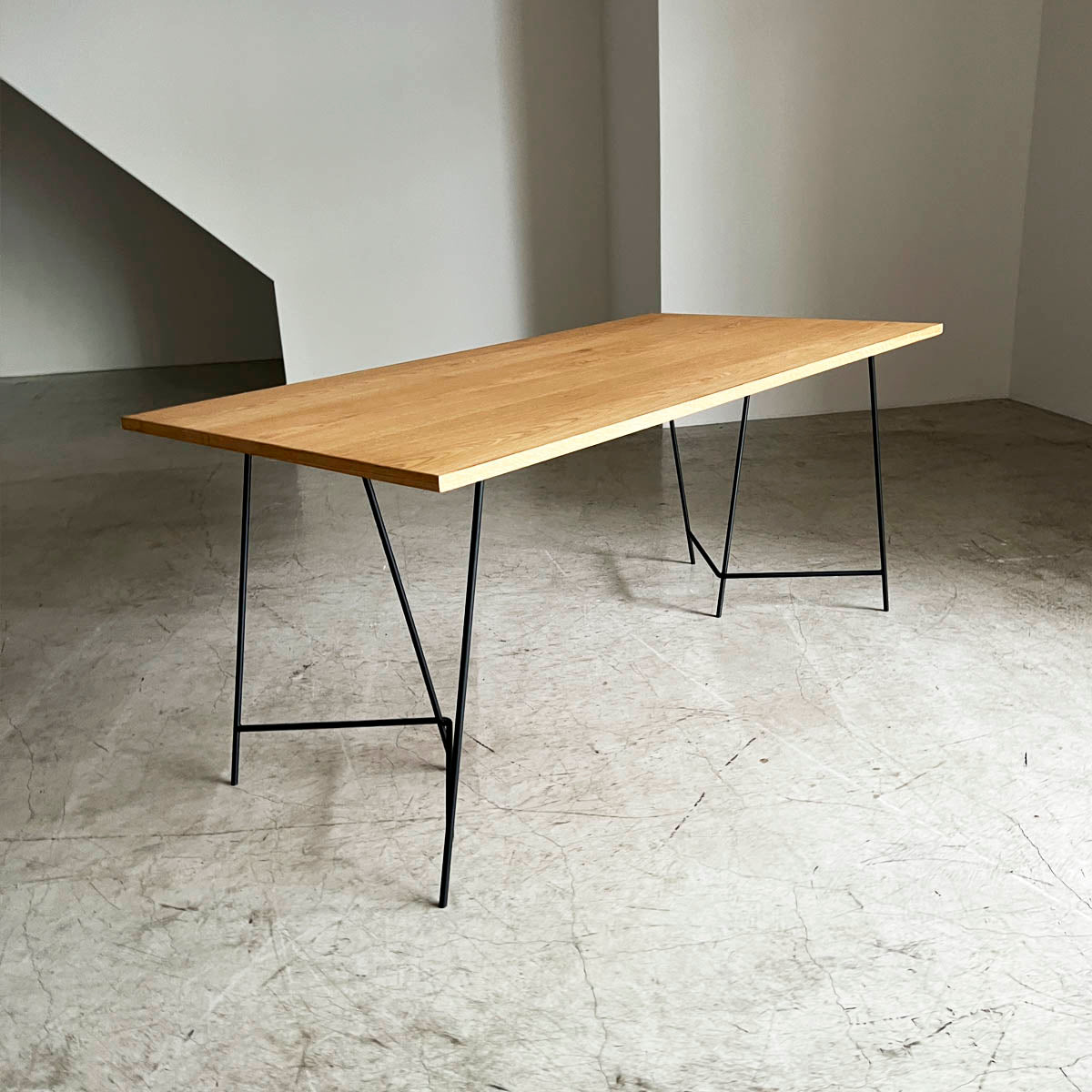 Saw Horse Work Table Oak Top (受注生産) – D9 STUDIO