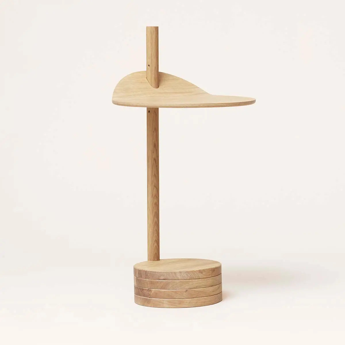 Stilk Side Table white Oak FORM AND REFINE