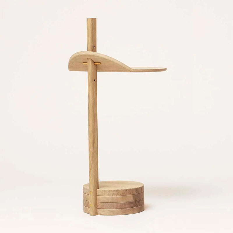 Stilk Side Table white Oak FORM AND REFINE