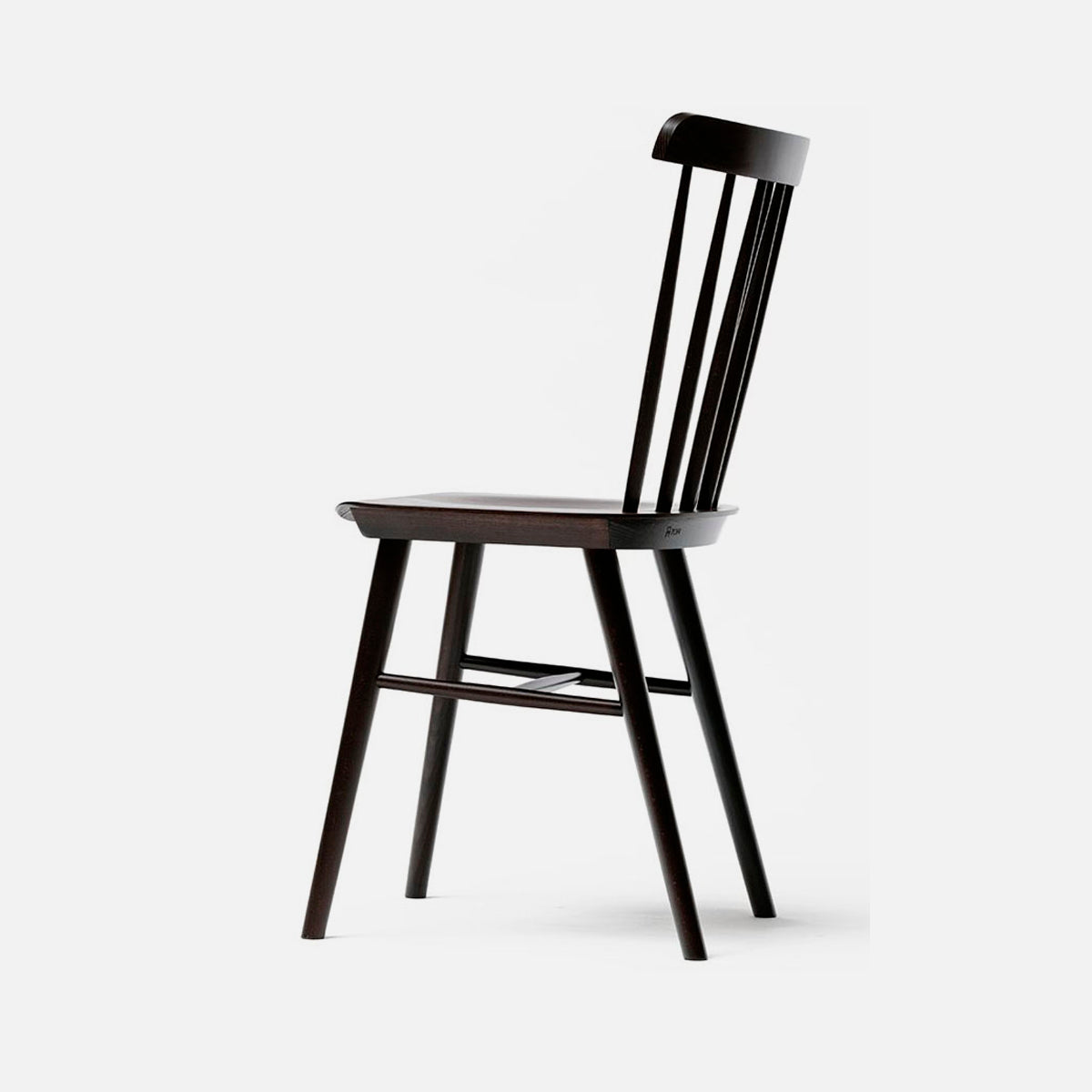 TON Ironica Chair Dark Wood 2脚セット　トン チェコ　ダイニングチェア　THONET