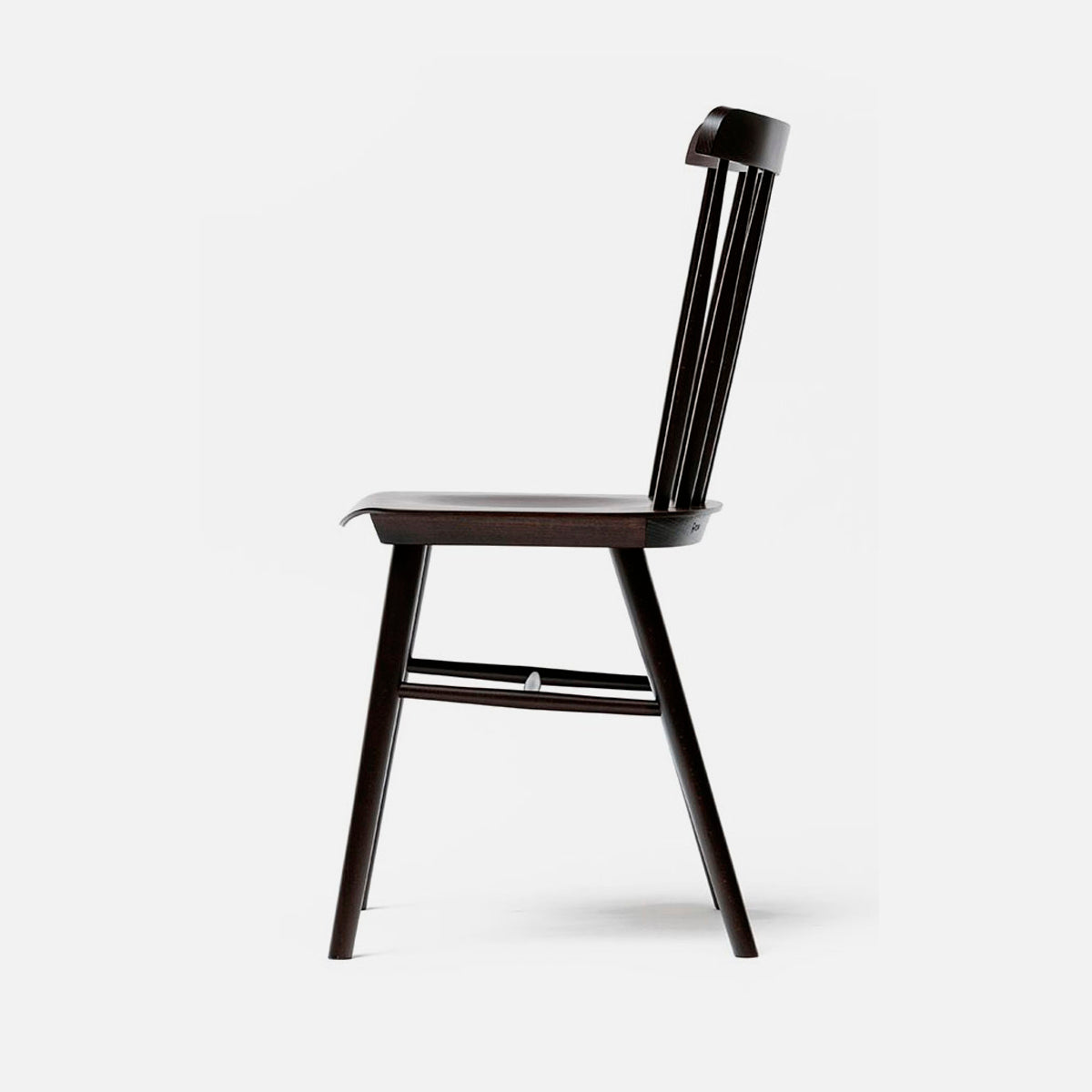 TON Ironica Chair Dark Wood 2脚セット　トン チェコ　ダイニングチェア　THONET