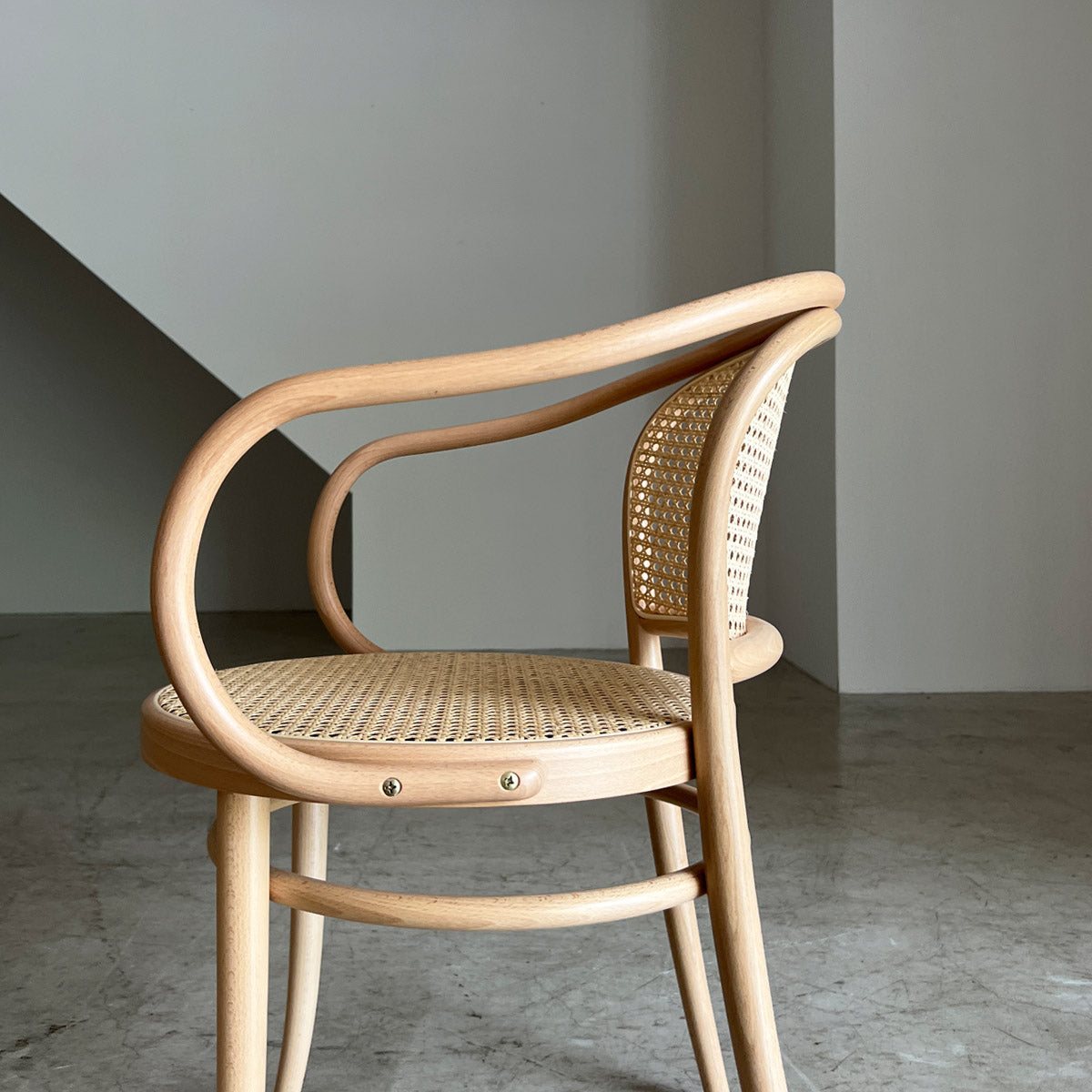 TON Arm Chair Natural Le Corbusier Corbusier Chair – D9 STUDIO