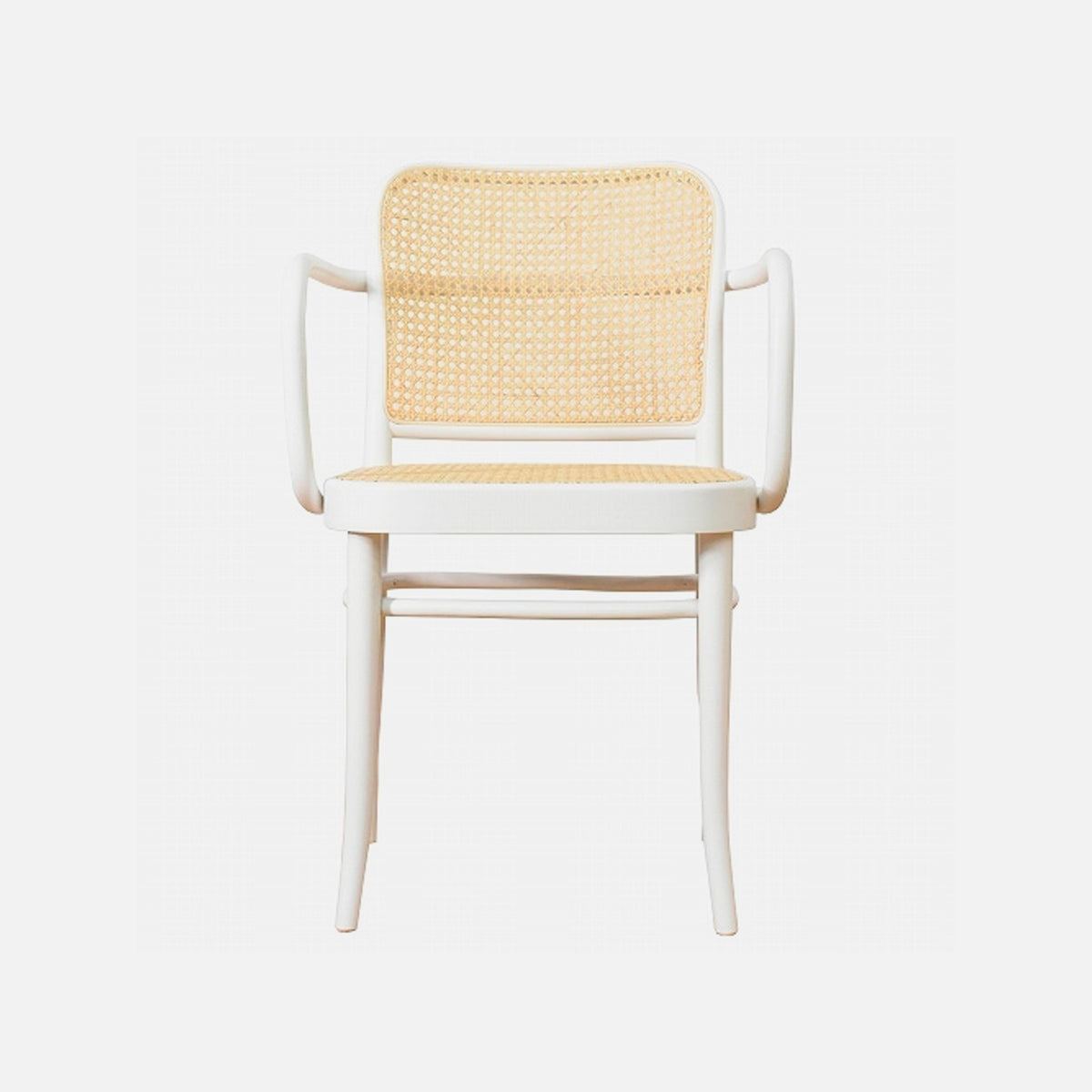 TON No.811 Arm Chair White