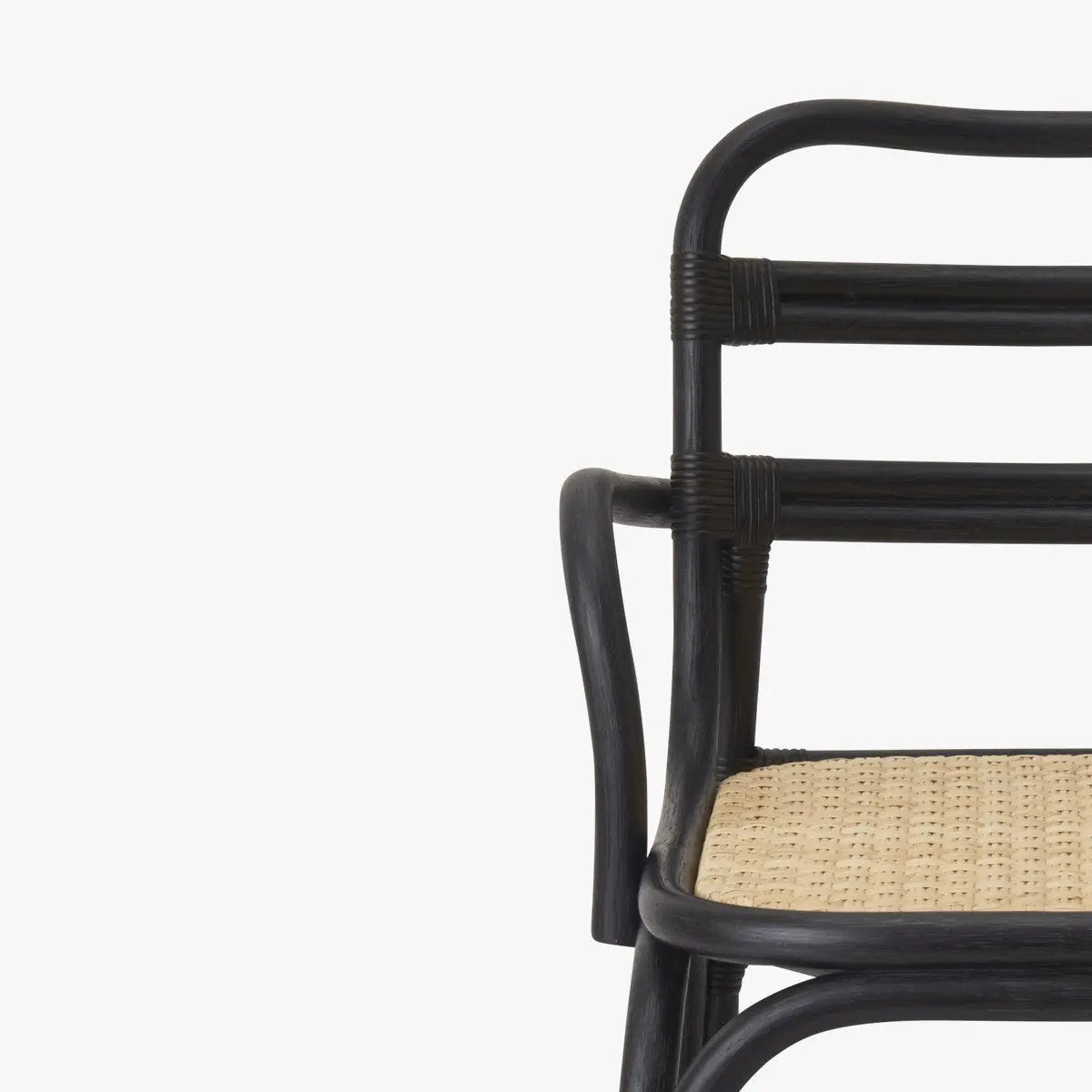 TOU SR Side Chair Arm Black トウ SR サイドチェア アーム ブラック