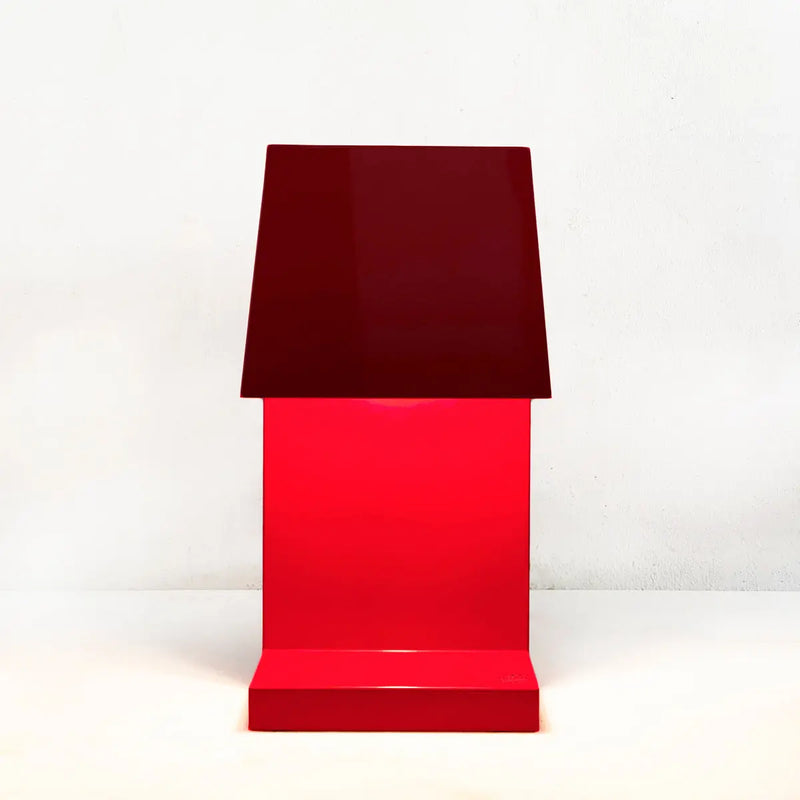 Twenty Seven Ettore Sottsass Table Light Red LIGHTING ART GALLERY