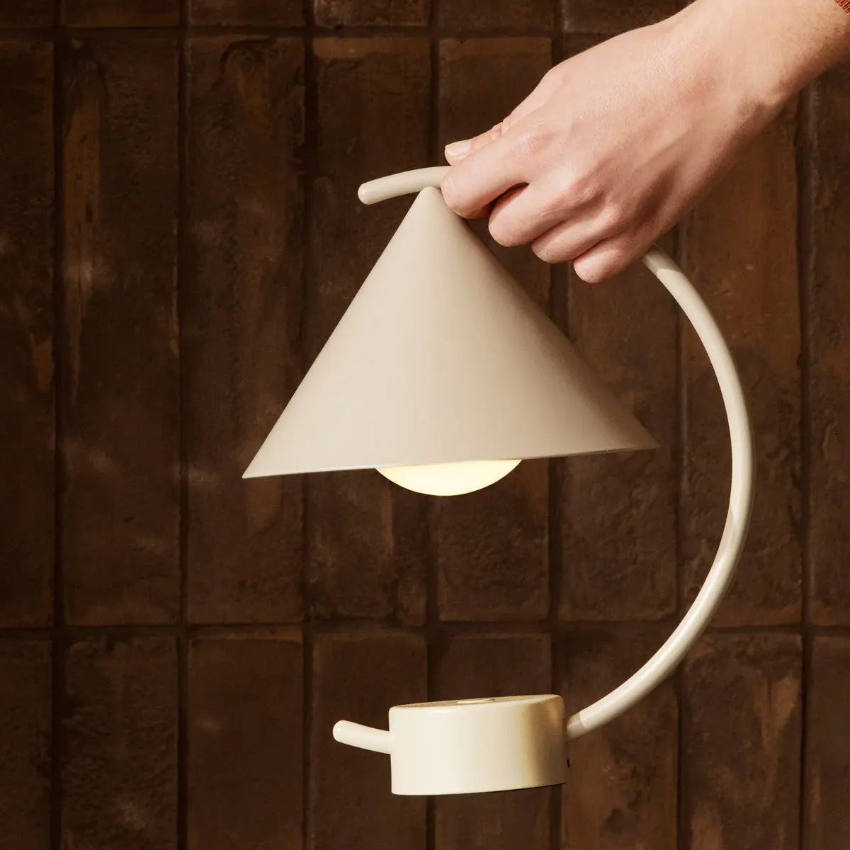 ferm Living Meridian Lamp Cashmere メリディアンランプ 充電式 