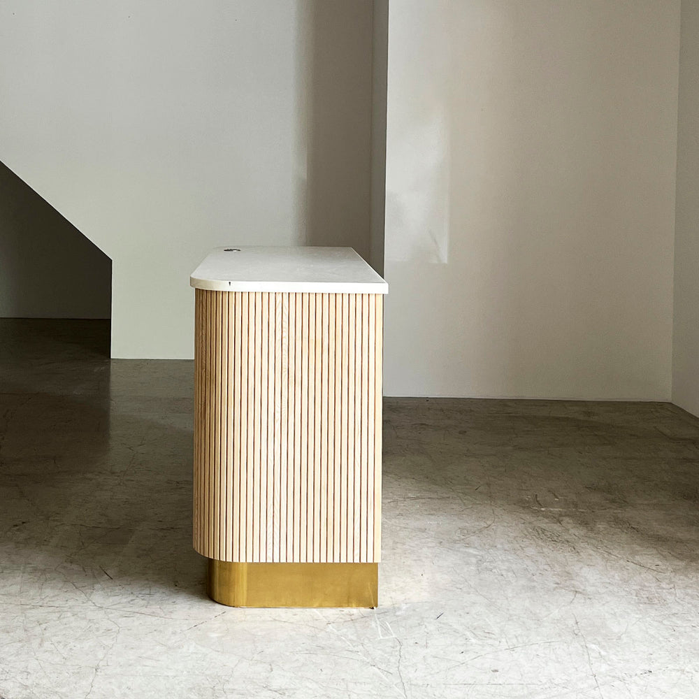 D9 Studio Original Ribbed Oak Counter (受注生産品） – D9 STUDIO